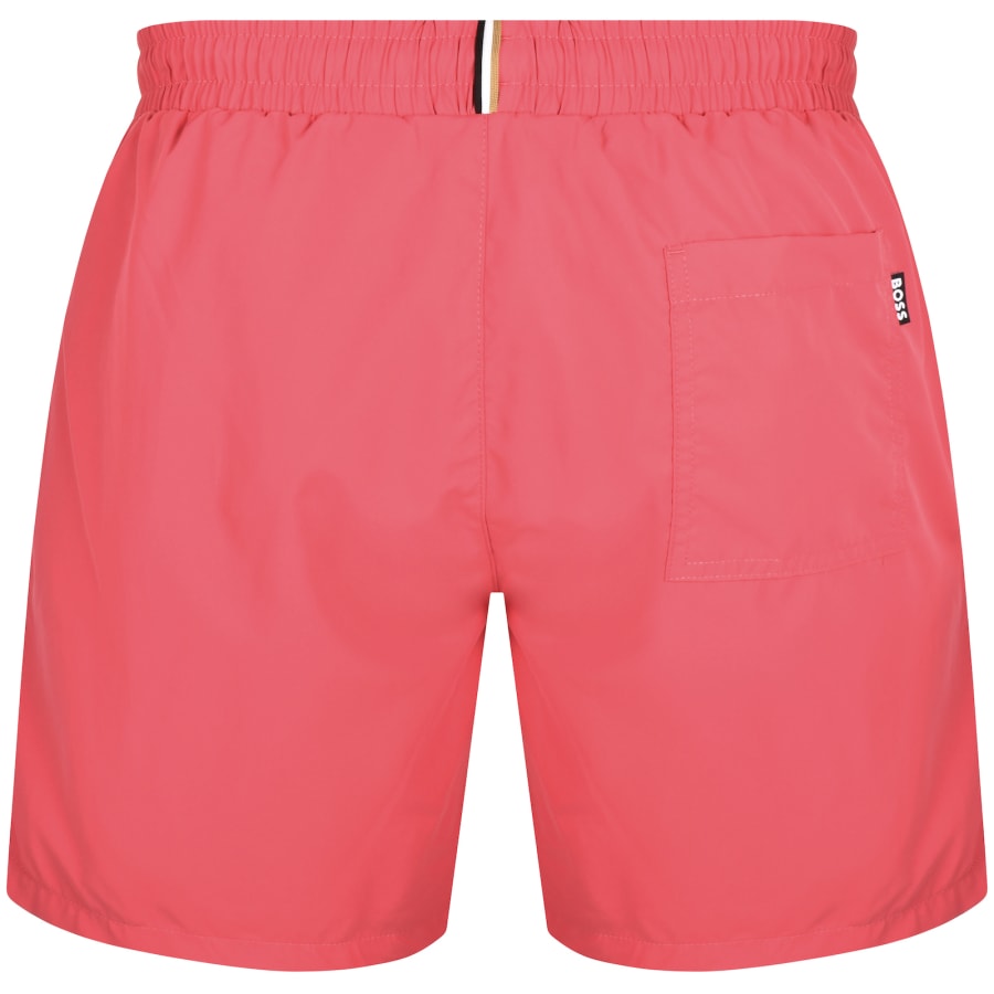 Pink dolphin swim trunks clearance